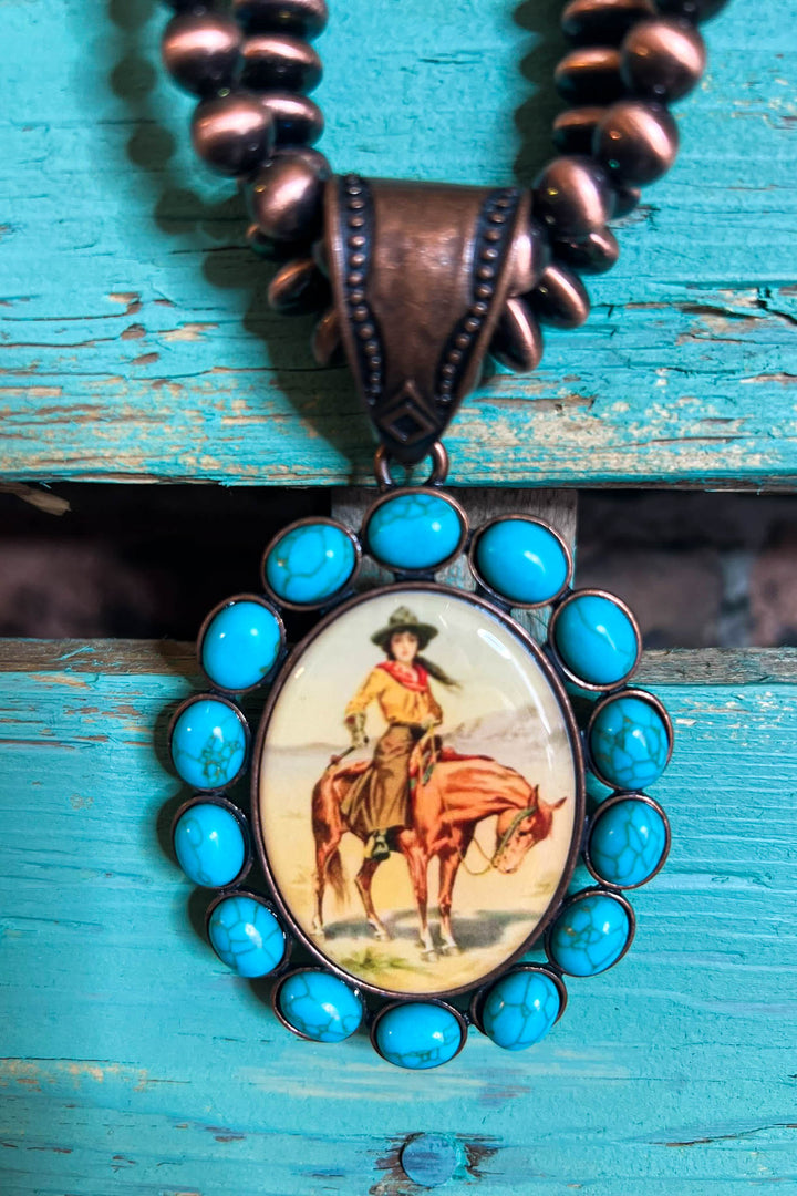 Willd Horse Turquoise Necklace