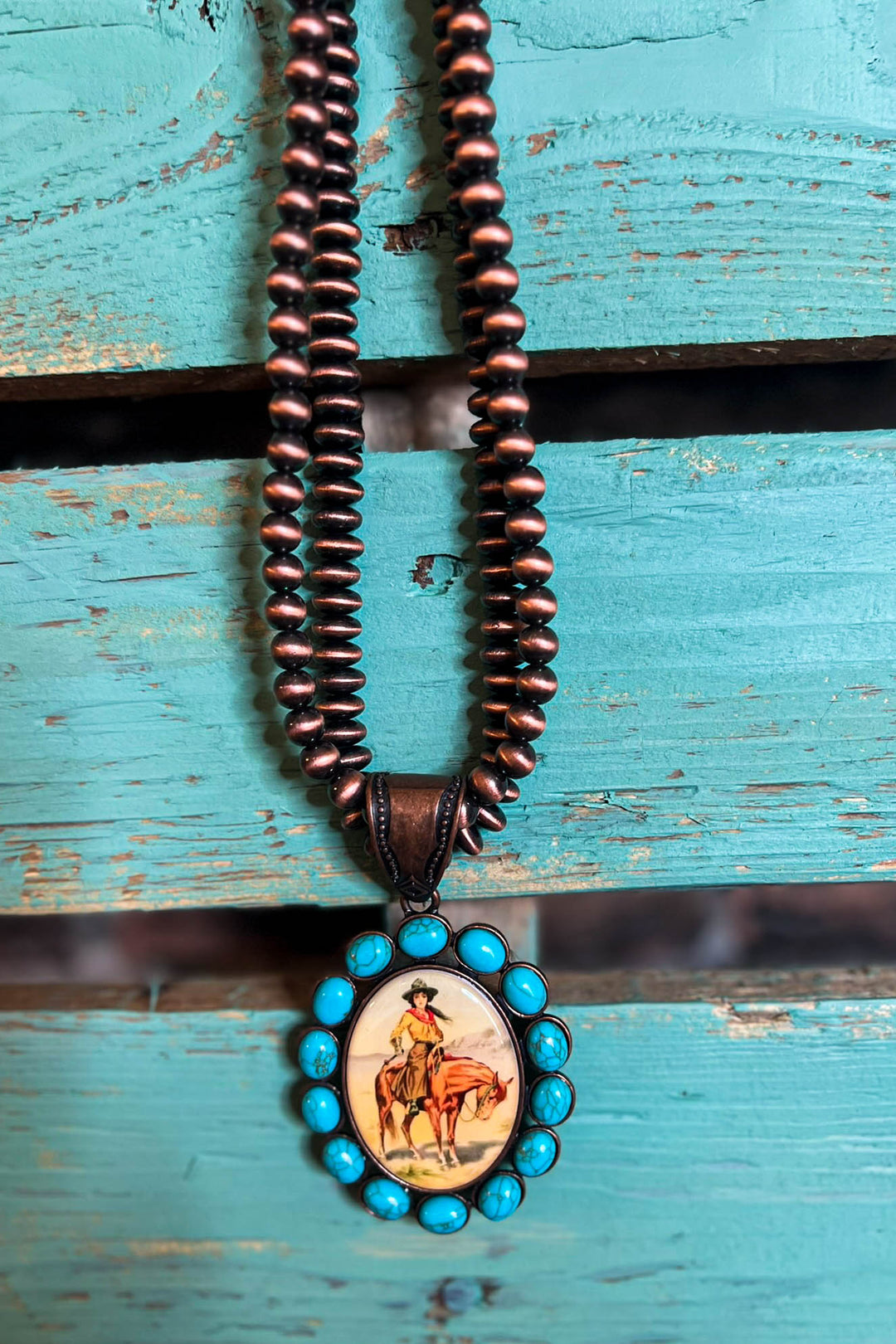 Willd Horse Turquoise Necklace