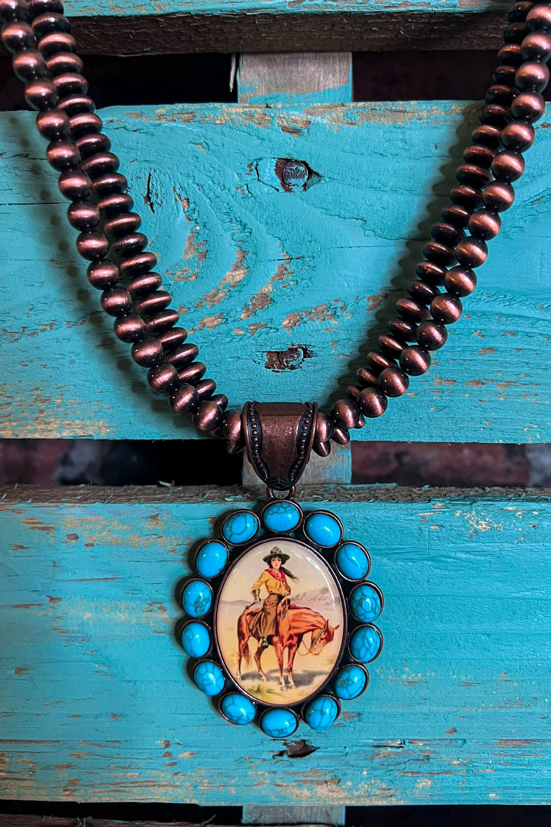 Willd Horse Turquoise Necklace
