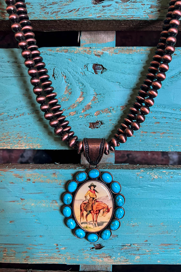 Willd Horse Turquoise Necklace
