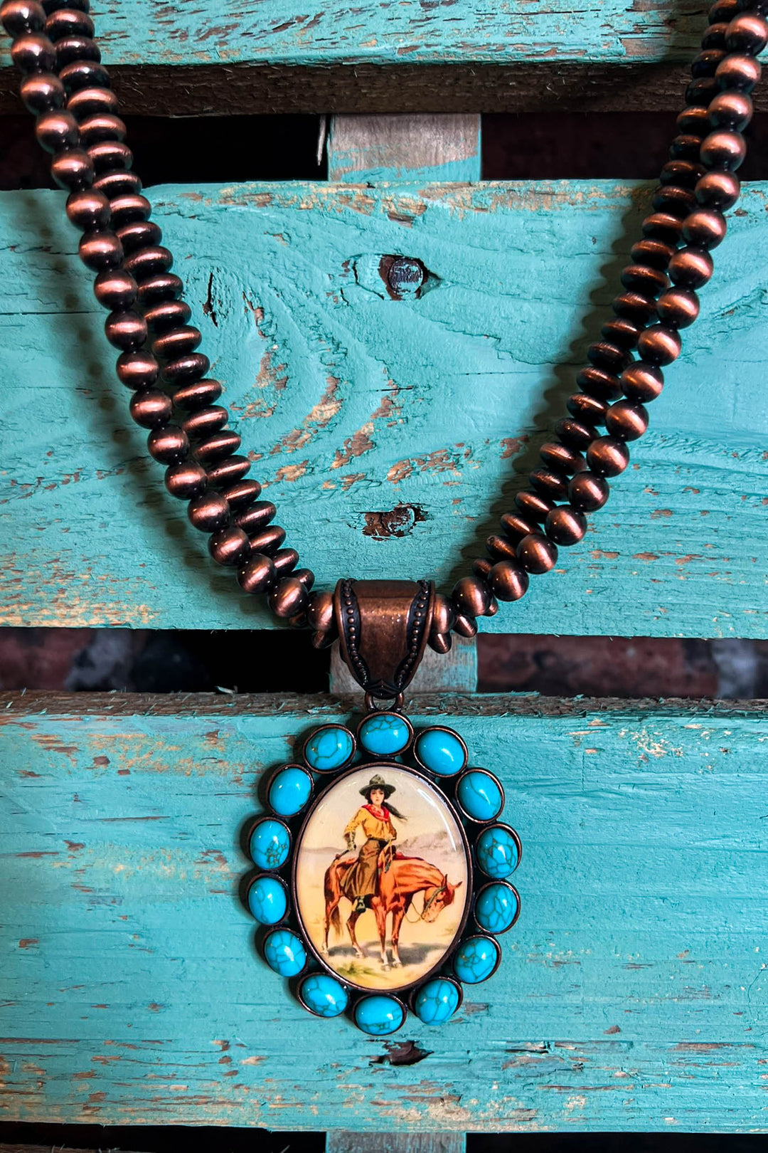 Willd Horse Turquoise Necklace