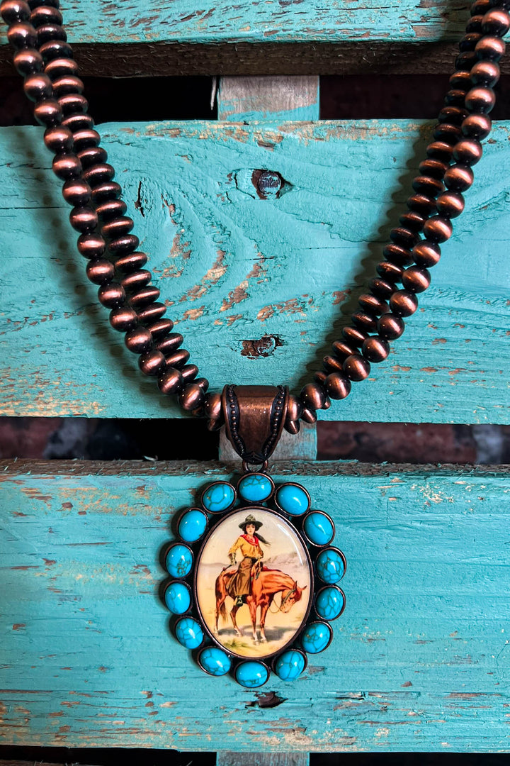 Willd Horse Turquoise Necklace