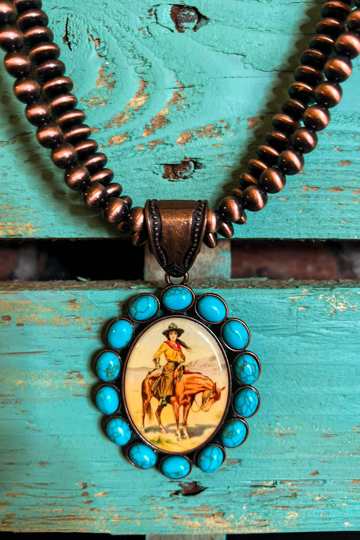 Willd Horse Turquoise Necklace