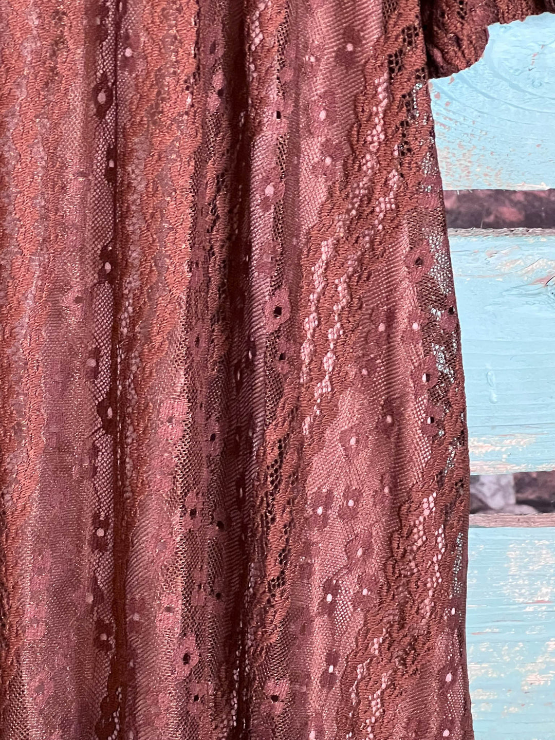 Admire Your Beauty Lace Dress in Brown