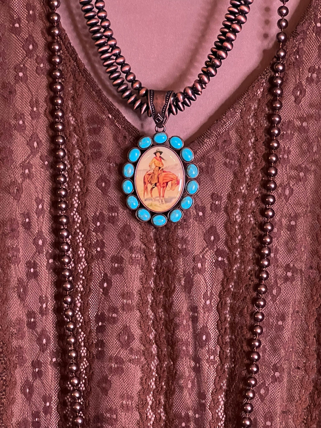 Admire Your Beauty Lace Dress in Brown