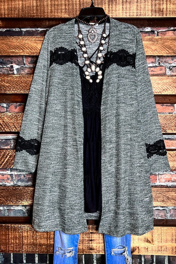 GORGEOUS DETAILS CARDIGAN IN OLIVE