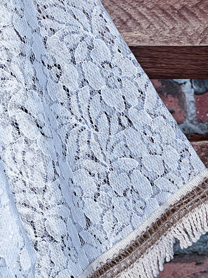 6-20 SIZE - LACE WHITE DRESS COVER UP TUNIC ---------SALE