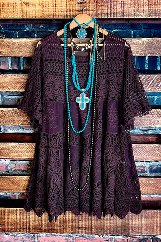 Patchwork Enchantment Beauty Multi-Color Tunic