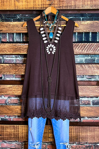 COUNTRY BEAUTY LACE TUNIC MULTI-COLOR