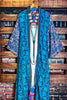 DELIGHTFUL DAYS LIGHTWEIGHT KIMONO DUSTER MULTI-COLOR