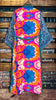 DELIGHTFUL DAYS LIGHTWEIGHT KIMONO DUSTER MULTI-COLOR