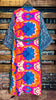 DELIGHTFUL DAYS LIGHTWEIGHT KIMONO DUSTER MULTI-COLOR