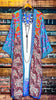 RADIANT CHARM LIGHTWEIGHT KIMONO DUSTER MULTI-COLOR