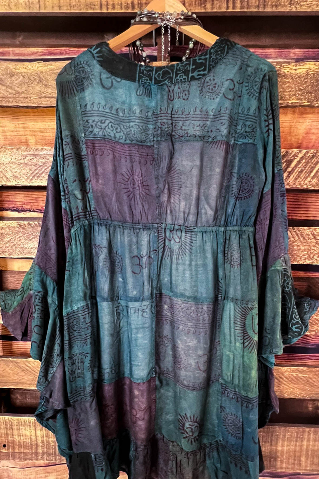 Light Spirit Patchwork Kimono Jacket Multi-Color