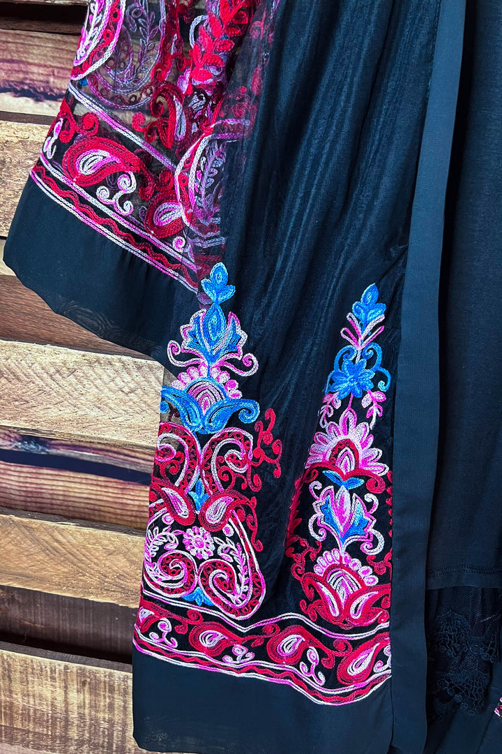 An Absolute Treasure Embellished Duster Kimono
