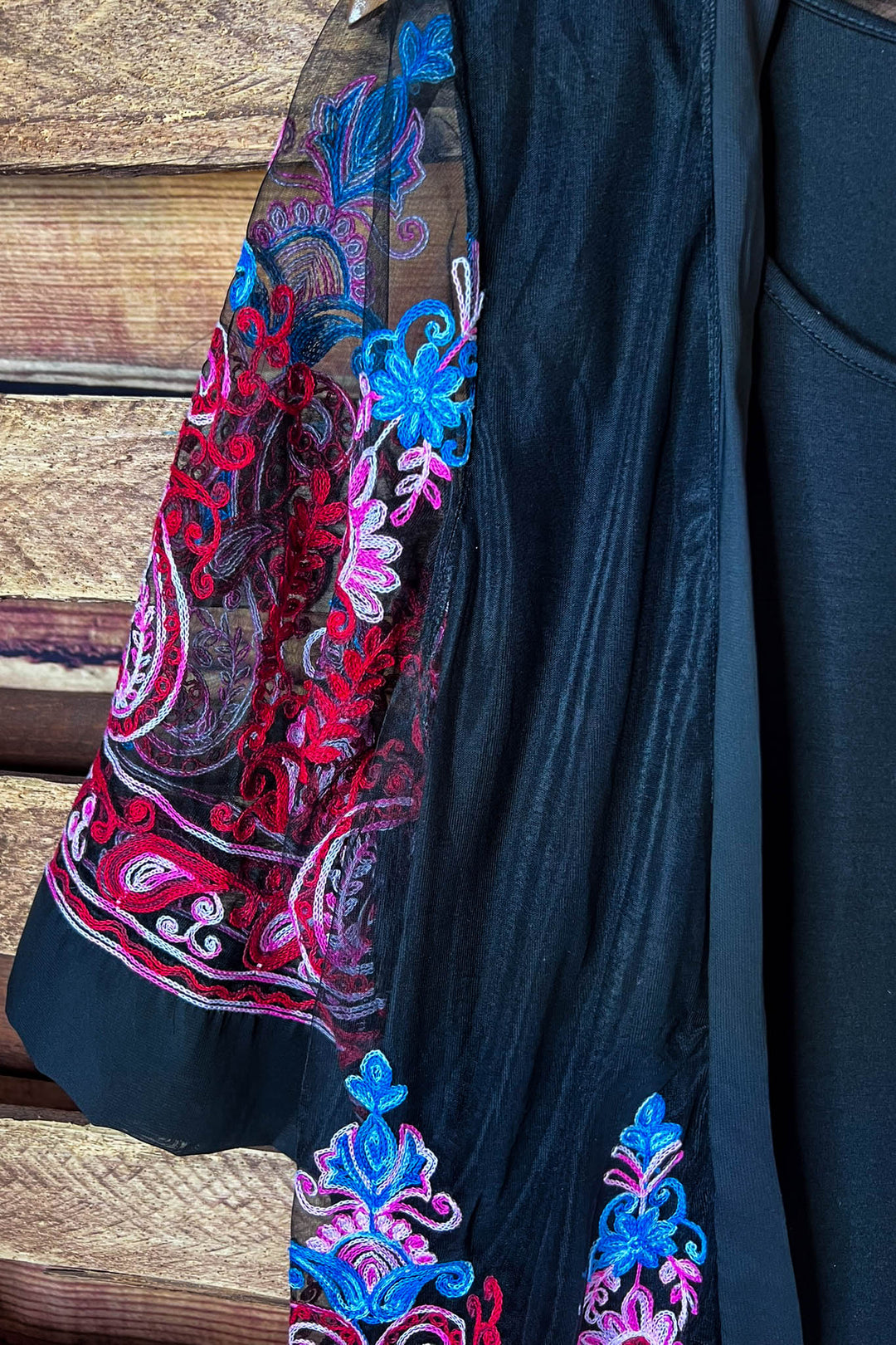 An Absolute Treasure Embellished Duster Kimono