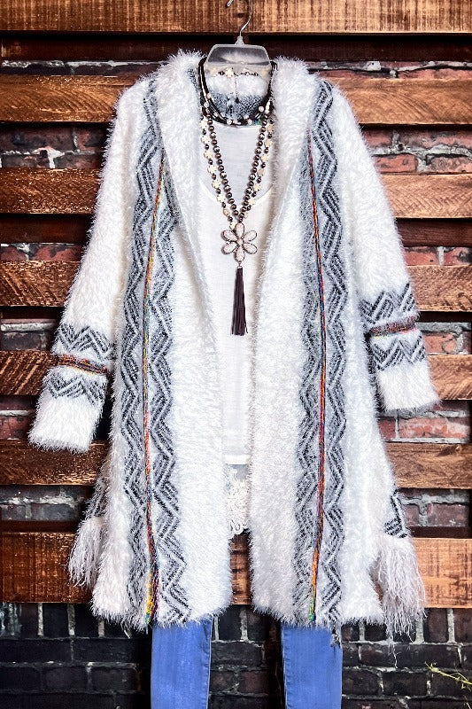 BEAUTIFUL LIKE ANGEL SWEATER CARDIGAN S-3X IN CREAM