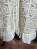 ANY EVENT STUNNING BEIGE LACE SHIRT JACKET
