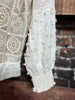 ANY EVENT STUNNING BEIGE LACE SHIRT JACKET