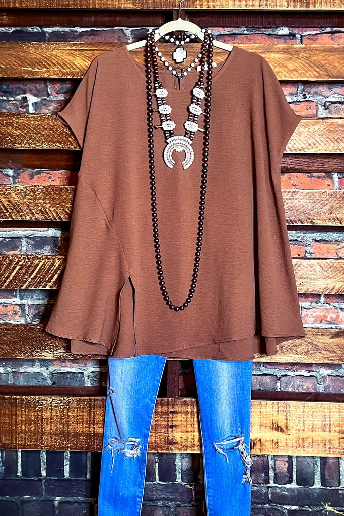 Ready for The Day in Brown Top