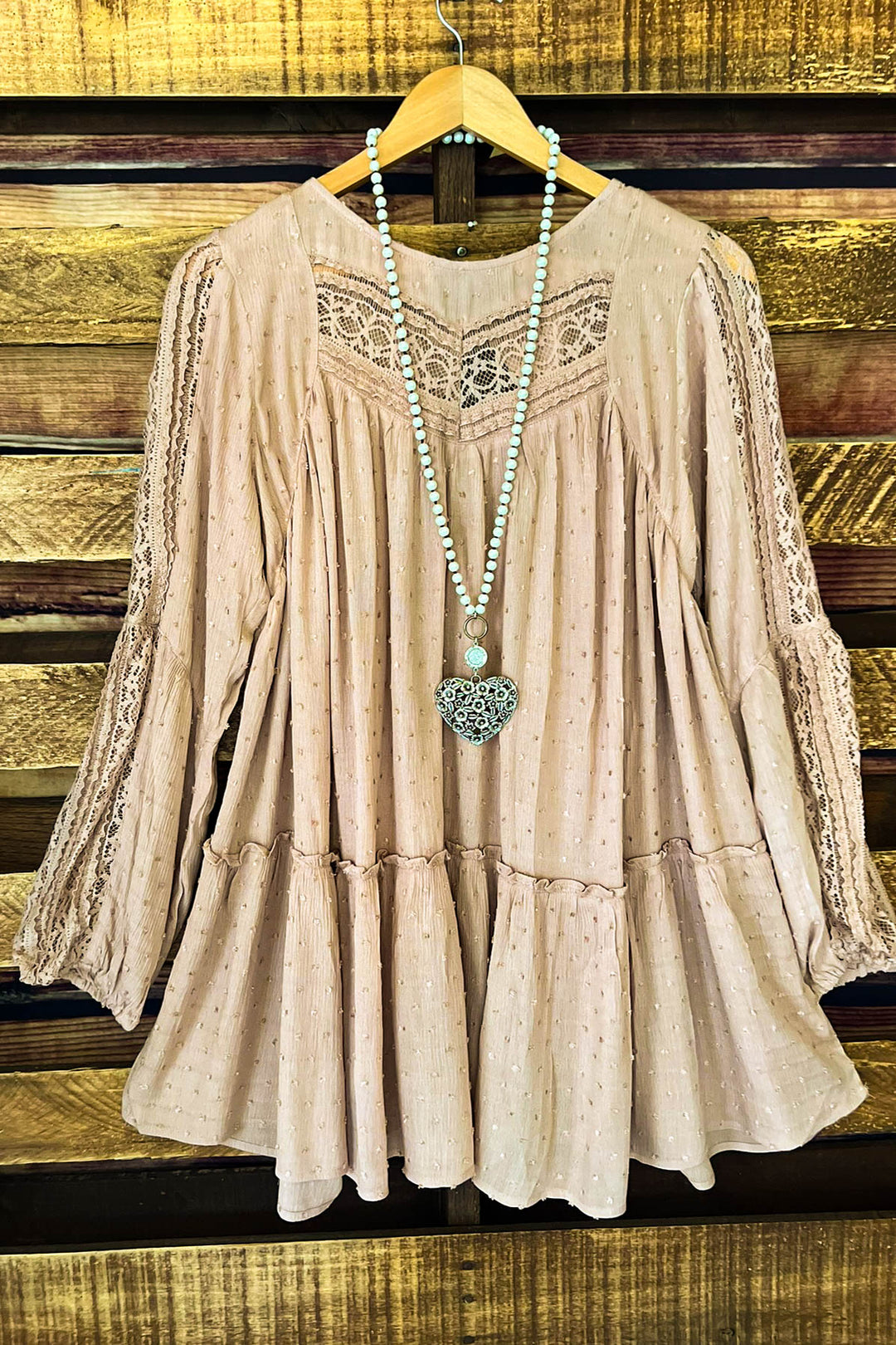 Enchantment Beauty Mocha Late Tunic/Dress