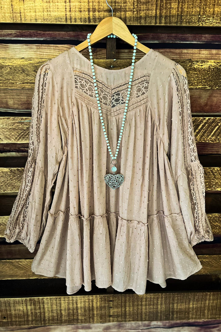 Enchantment Beauty Mocha Late Tunic/Dress