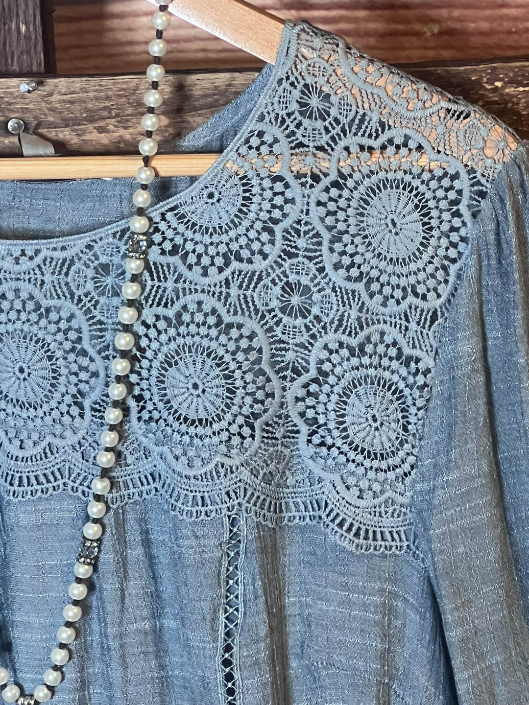 You Are My Forever Love Top in Gray