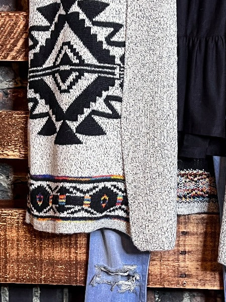 ROCKY MOUNTAINS BEAUTY SWEATER CARDIGAN MULTI-COLOR