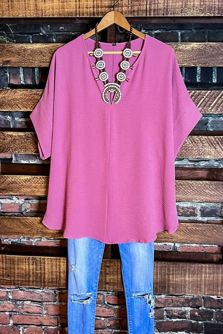 CITY CLASSIC PERFECT LIGHT ROSE OVERSIZED TUNIC