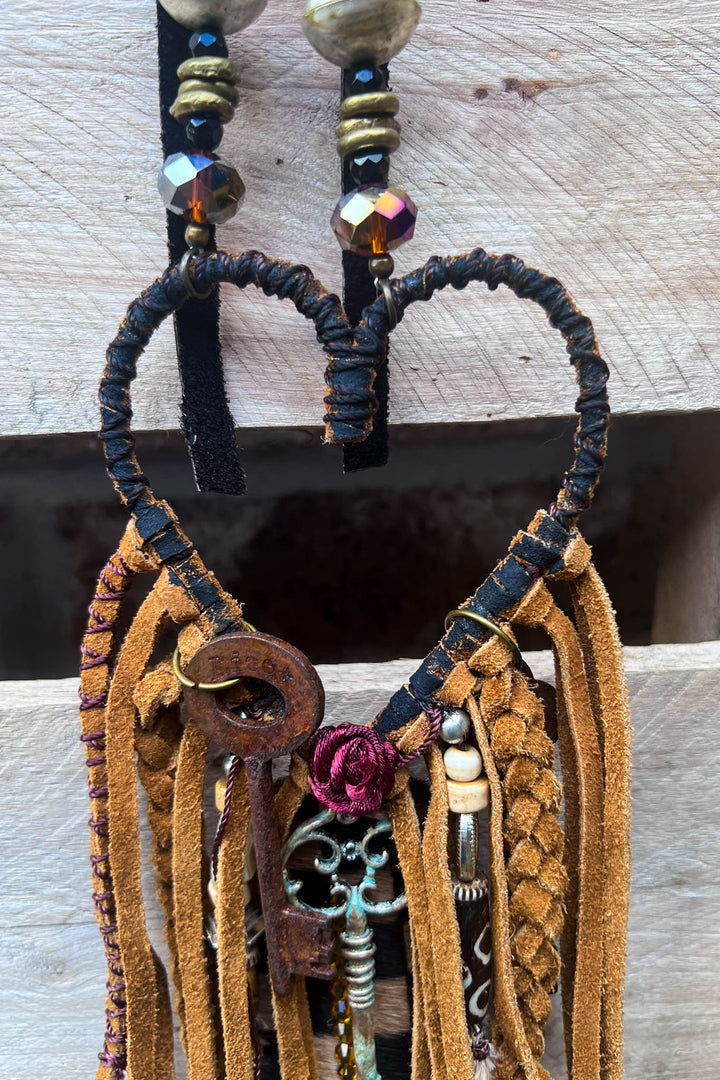 Follow Your Heart Rustic Necklace