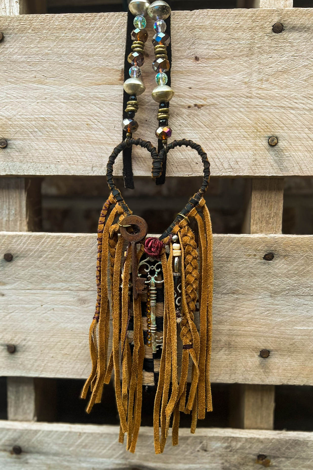 Follow Your Heart Rustic Necklace