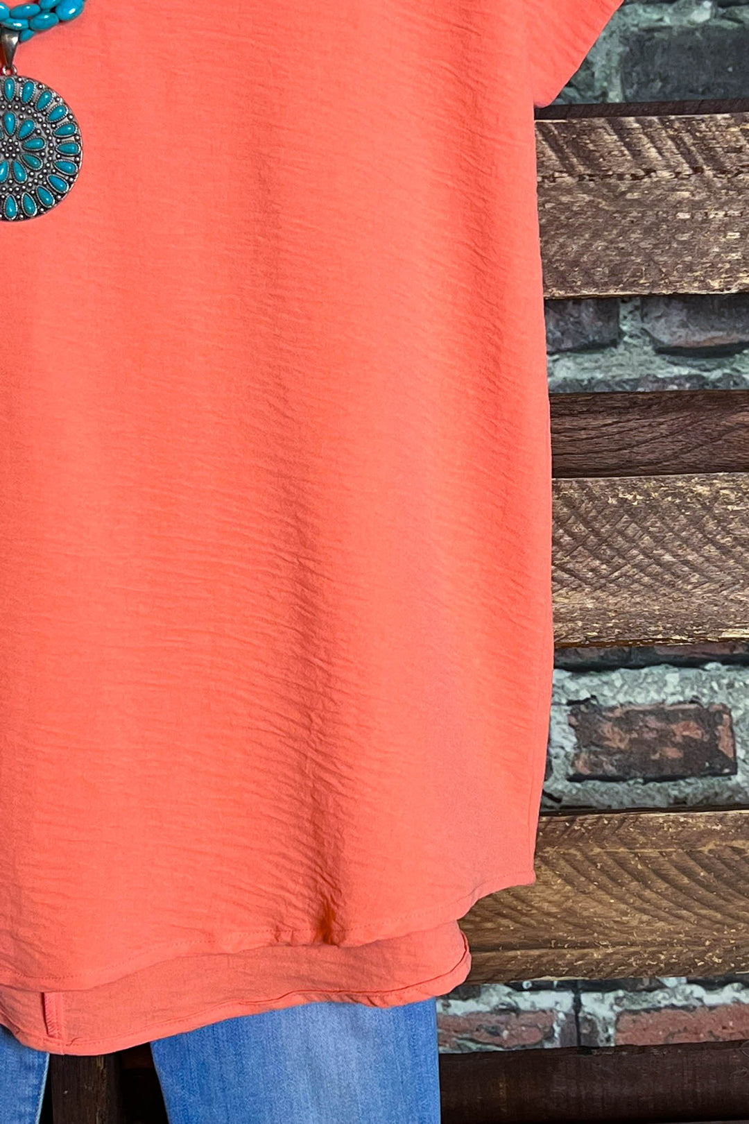 SIMPLY PERFECT EVERYDAY TOP IN JOY CORAL