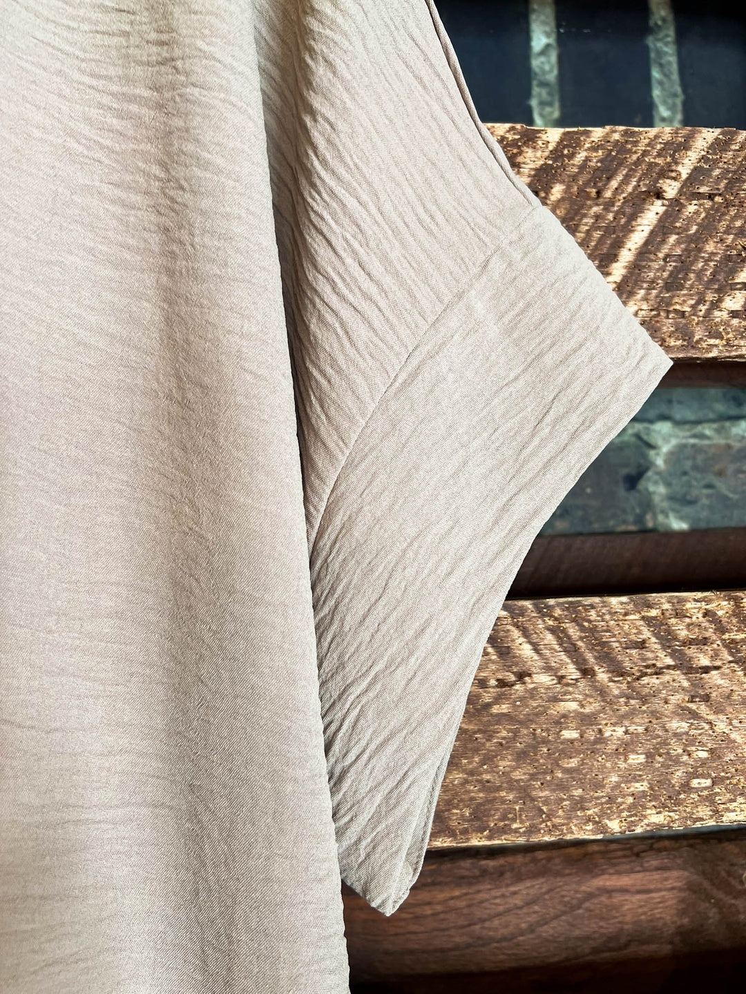 CITY CLASSIC PERFECT OVERSIZED TUNIC LIGHT MOCHA