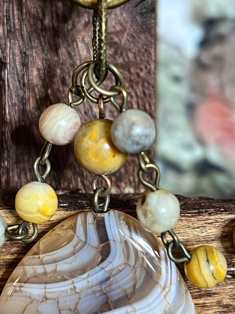 JASPER NATURAL STONE NECKLACE