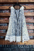 WE BELONG TOGETHER LACE ROSES & LEOPARD PRINT DRESS
