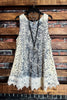 WE BELONG TOGETHER LACE ROSES & LEOPARD PRINT DRESS