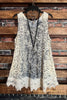 WE BELONG TOGETHER LACE ROSES & LEOPARD PRINT DRESS