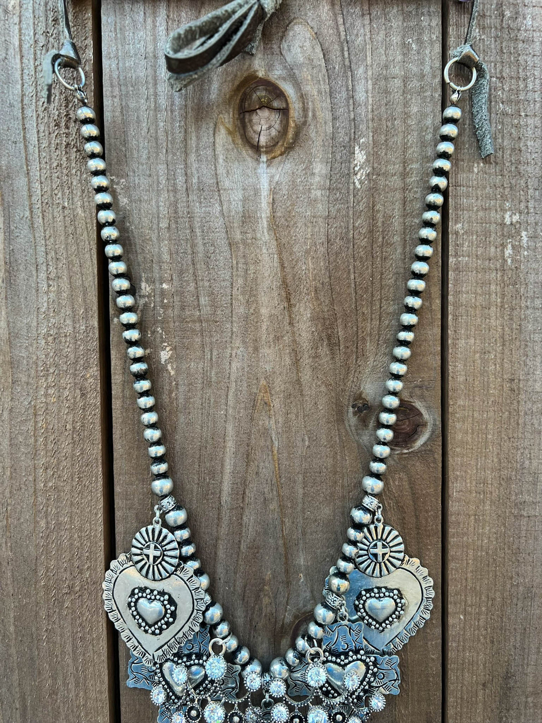 Gypsy Queen Vintage Necklace -  Silver Plate Overlay
