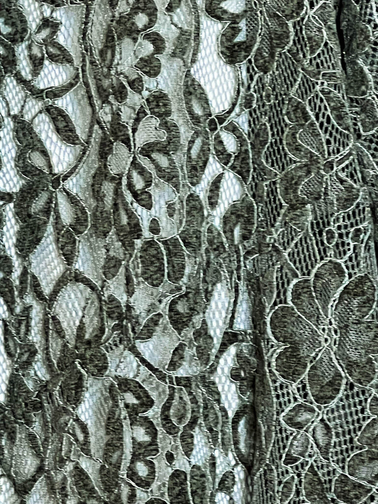 POEM OF LOVE OLIVE VELVET LACE JACKET CARDIGAN