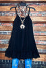 SO THIS IS LOVE LACE SLIP DRESS EXTENDER IN BLACK