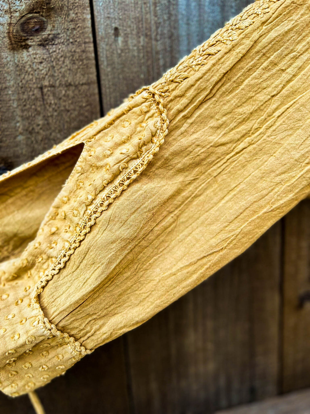 Forever Timeless Jacket Mustard - 100% Cotton