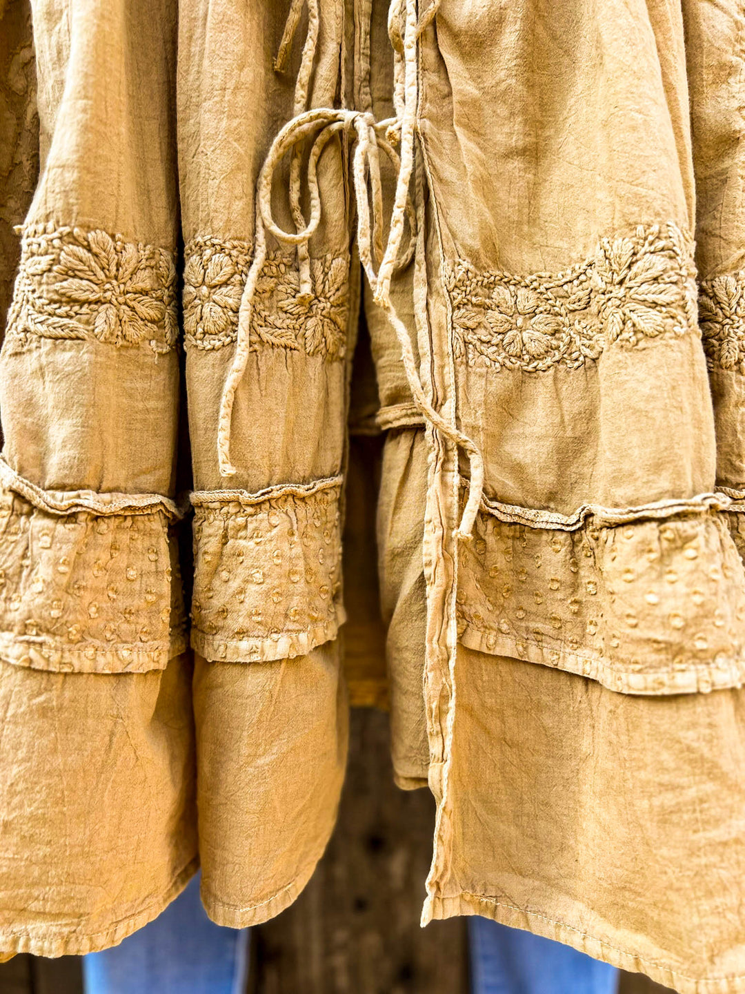 Forever Timeless Jacket Mustard - 100% Cotton