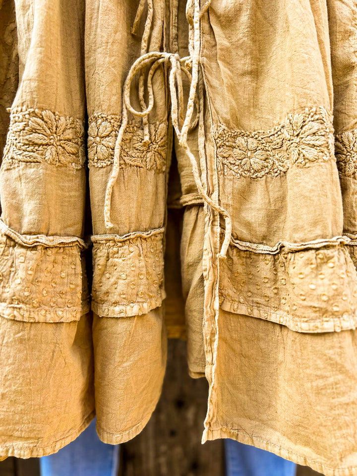 Forever Timeless Jacket Mustard - 100% Cotton