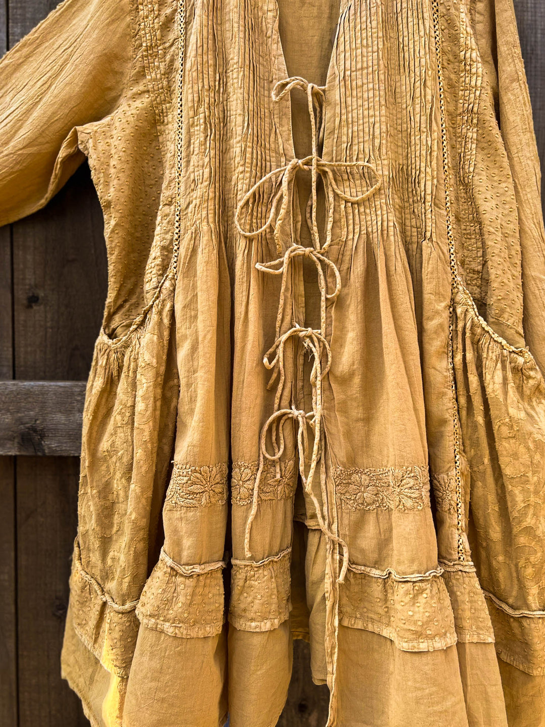 Forever Timeless Jacket Mustard - 100% Cotton