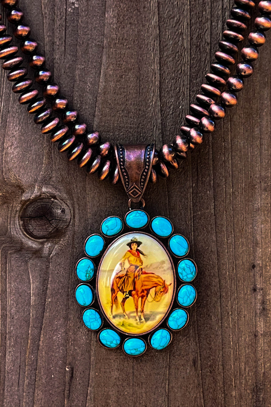 Willd Horse Turquoise Necklace
