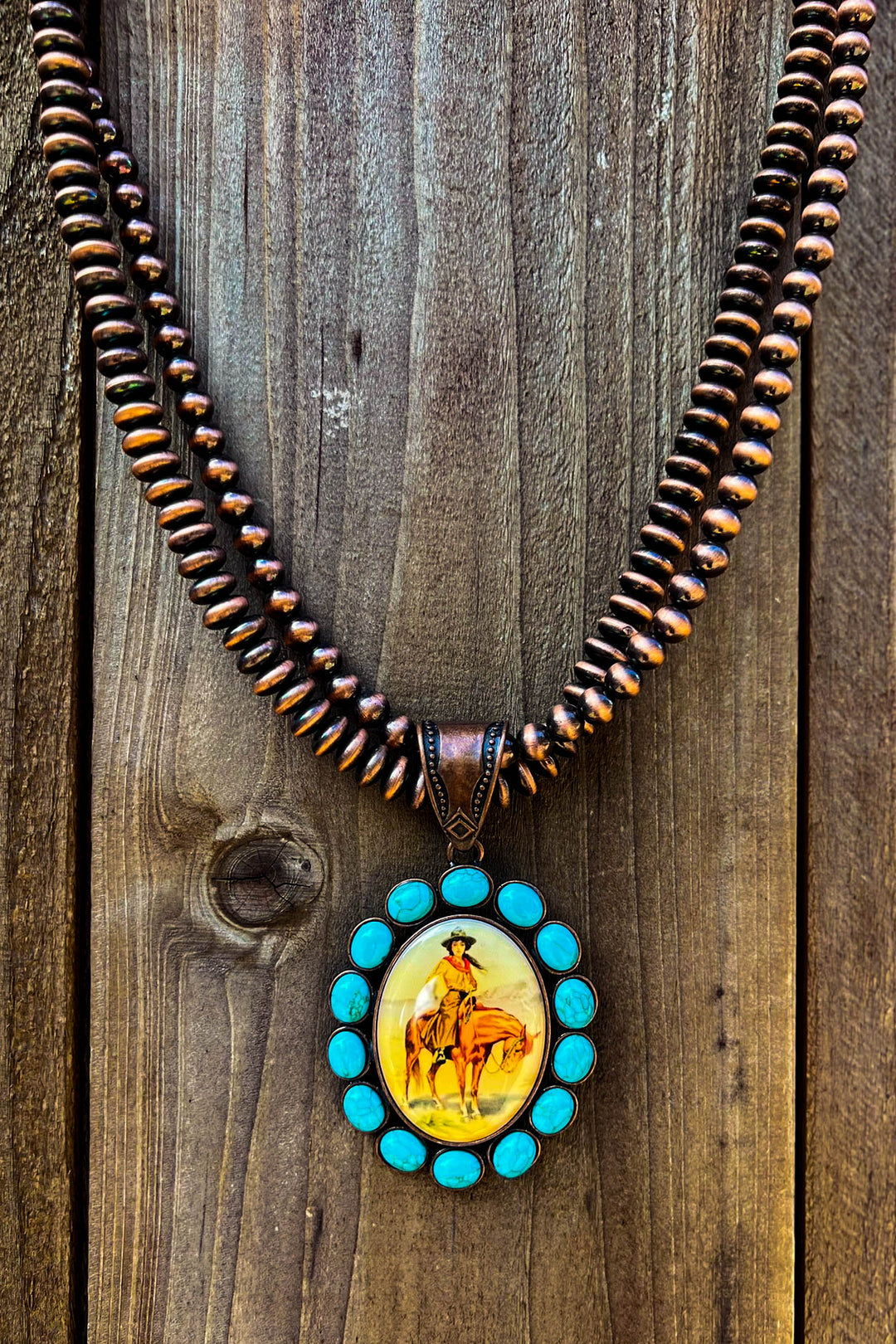 Willd Horse Turquoise Necklace