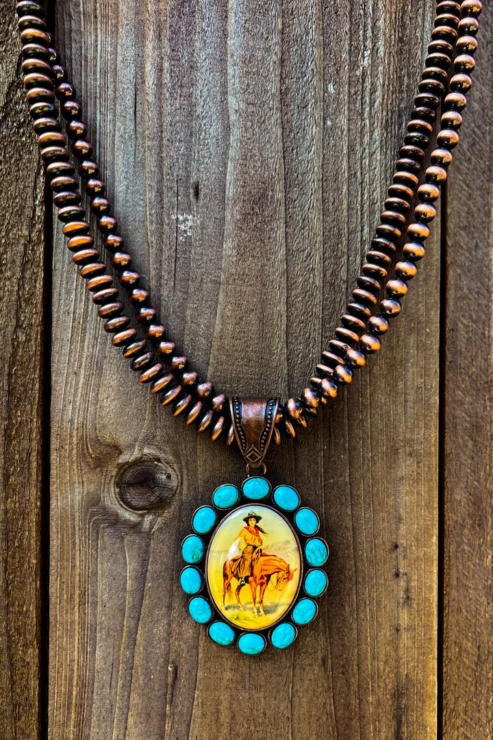 Willd Horse Turquoise Necklace