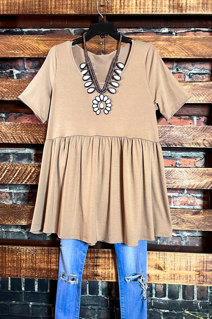 MY DEAREST LOVE BABYDOLL IN KHAKI