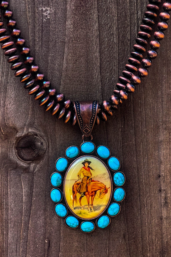 Willd Horse Turquoise Necklace