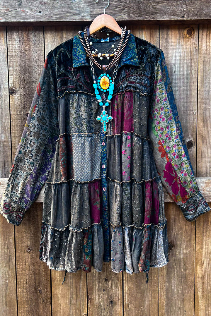 Enchanted Meadows Tunic - Amber
